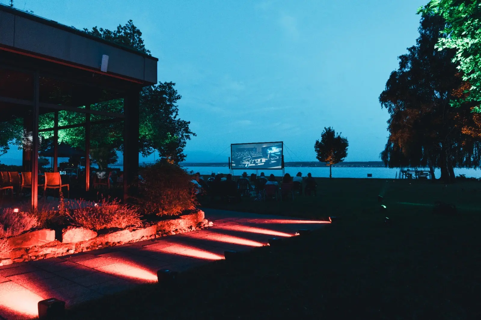 Open Air Kino am Bodensee ein event der hundert 25 plus GmbH
